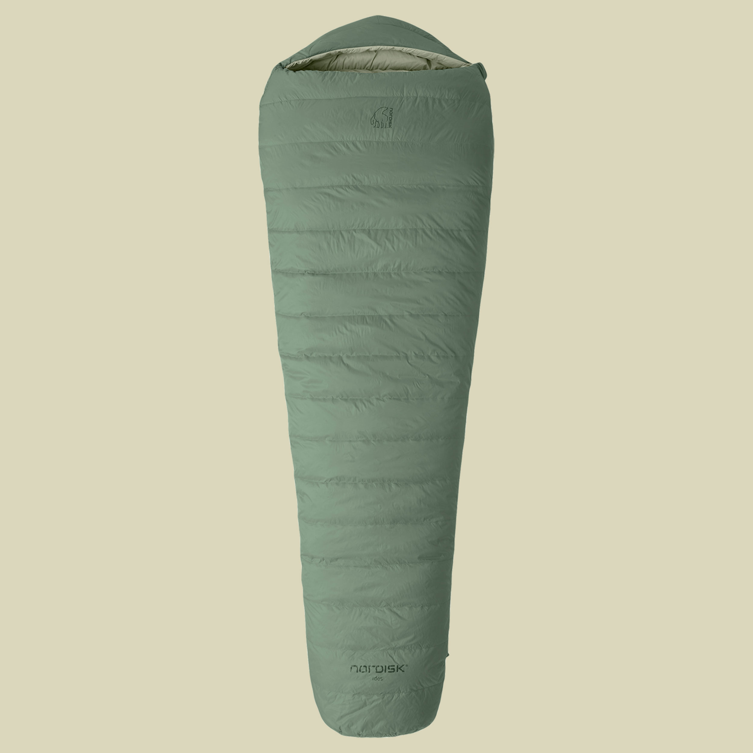 Ides ±0° Mummy Sleeping Bag 205 cm (XL) links - Farbe hedge green / reseda